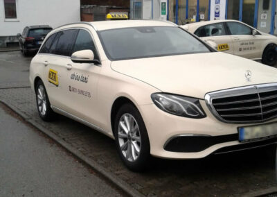 Moderne Mercedes Taxi-Flotte von Ab ins Taxi in Kempten